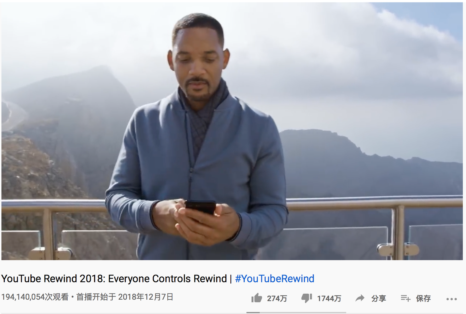 YouTube Rewind 2018